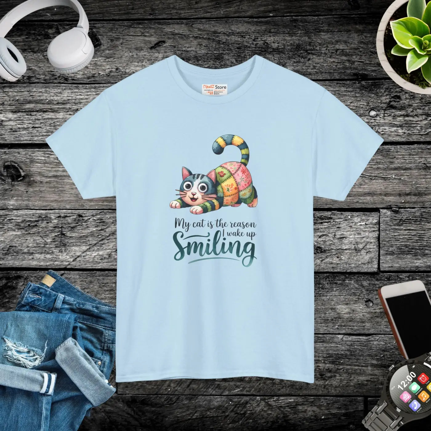 Cat Lover Tee - (3 Color Options) - (S-5X) - Unixex  (While Supplies Last)