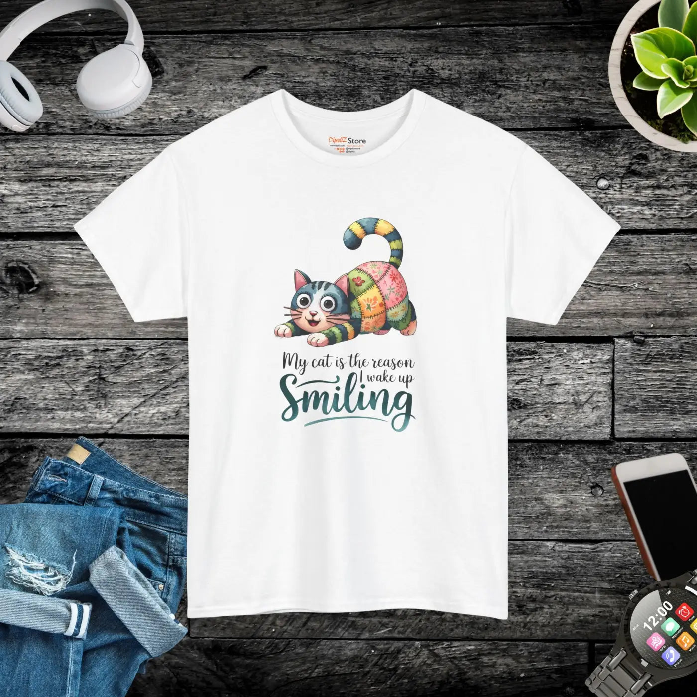 Cat Lover Tee - (3 Color Options) - (S-5X) - Unixex  (While Supplies Last)