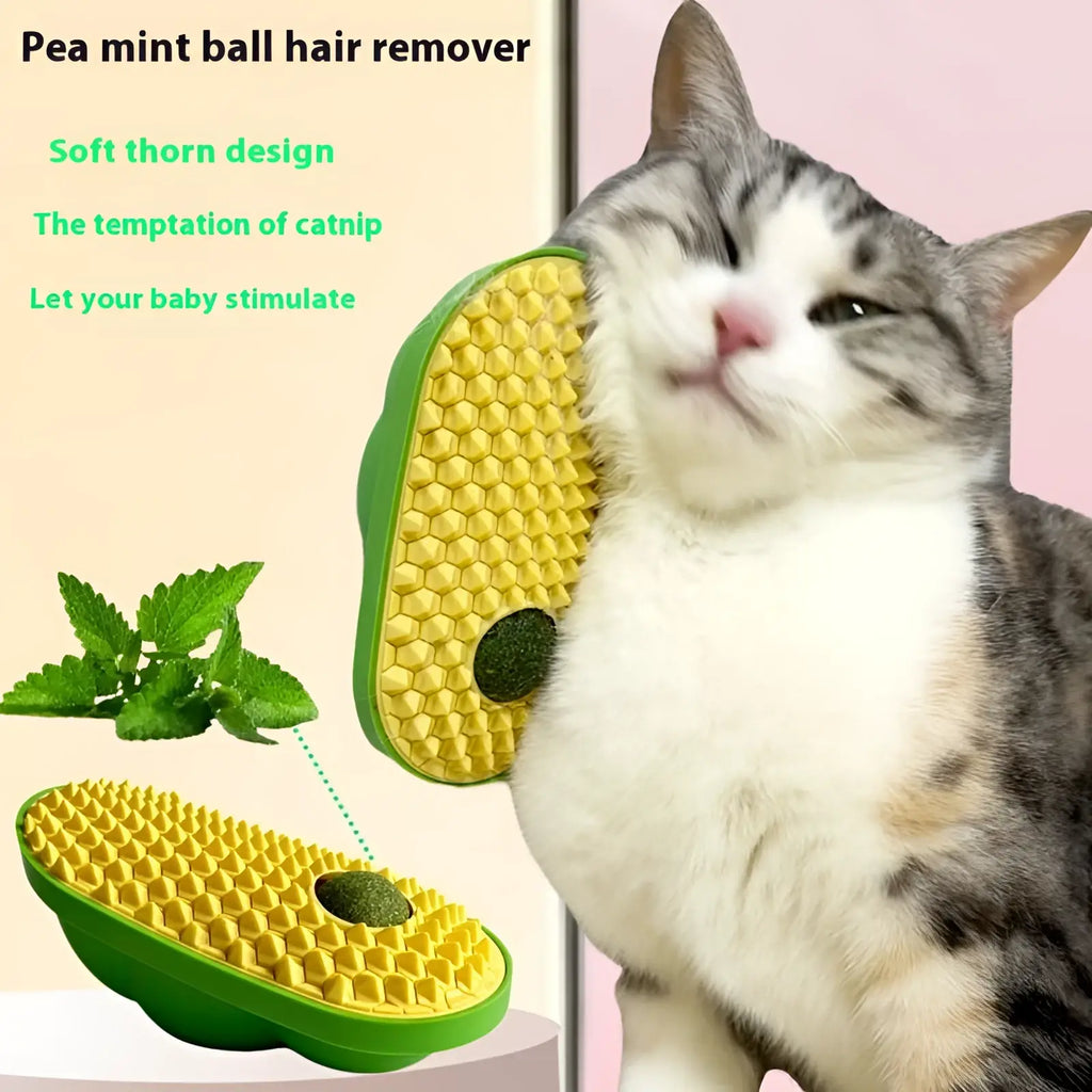 Self Grooming Brush - Cat - (3 Color Options) - (Comfort and Engagement)