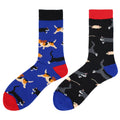 Cat Mouse & Dog Mismatch Designer Socks - One Size Fits Most -  Unisex - (While Supplies Last)
