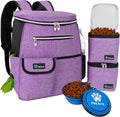 Travel Pet Carrier Backpack - Dog - (Food Supplies) - (Purple) - (One-Size) - (While Supplies Last)