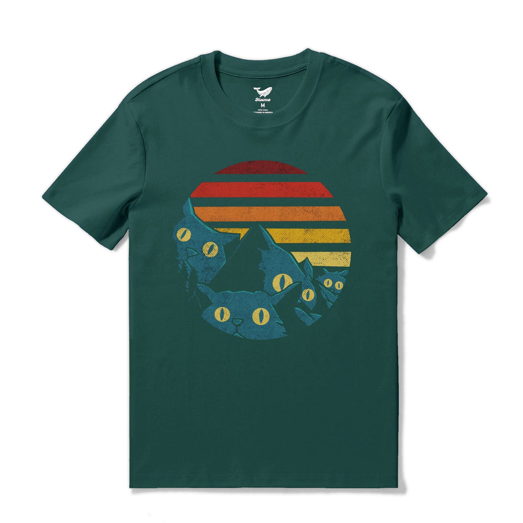 Hawaiian Dark Green Tee - (XS-2X) - Men - (While Supplies Last)