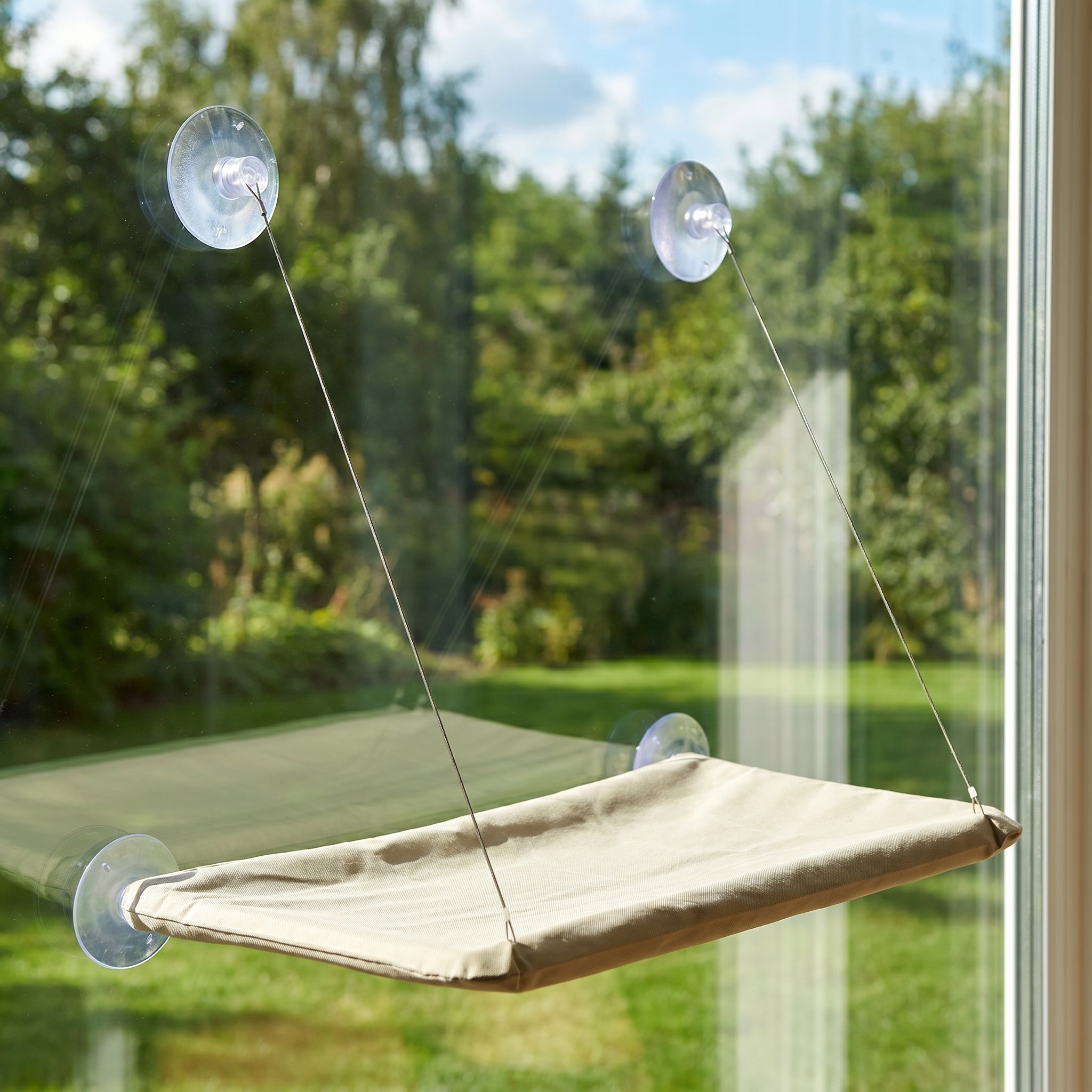 Elevated Window Hammock Bed - Cat
