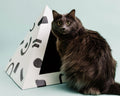 Cozy and Dark 'Doodle' Kardboard Pyramid - Cat