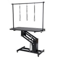 Grooming Table -  Dog - (43" Hydraulic) - (Heavy Duty) - (Double Arm) - (Anti-Slip Tabletop)
