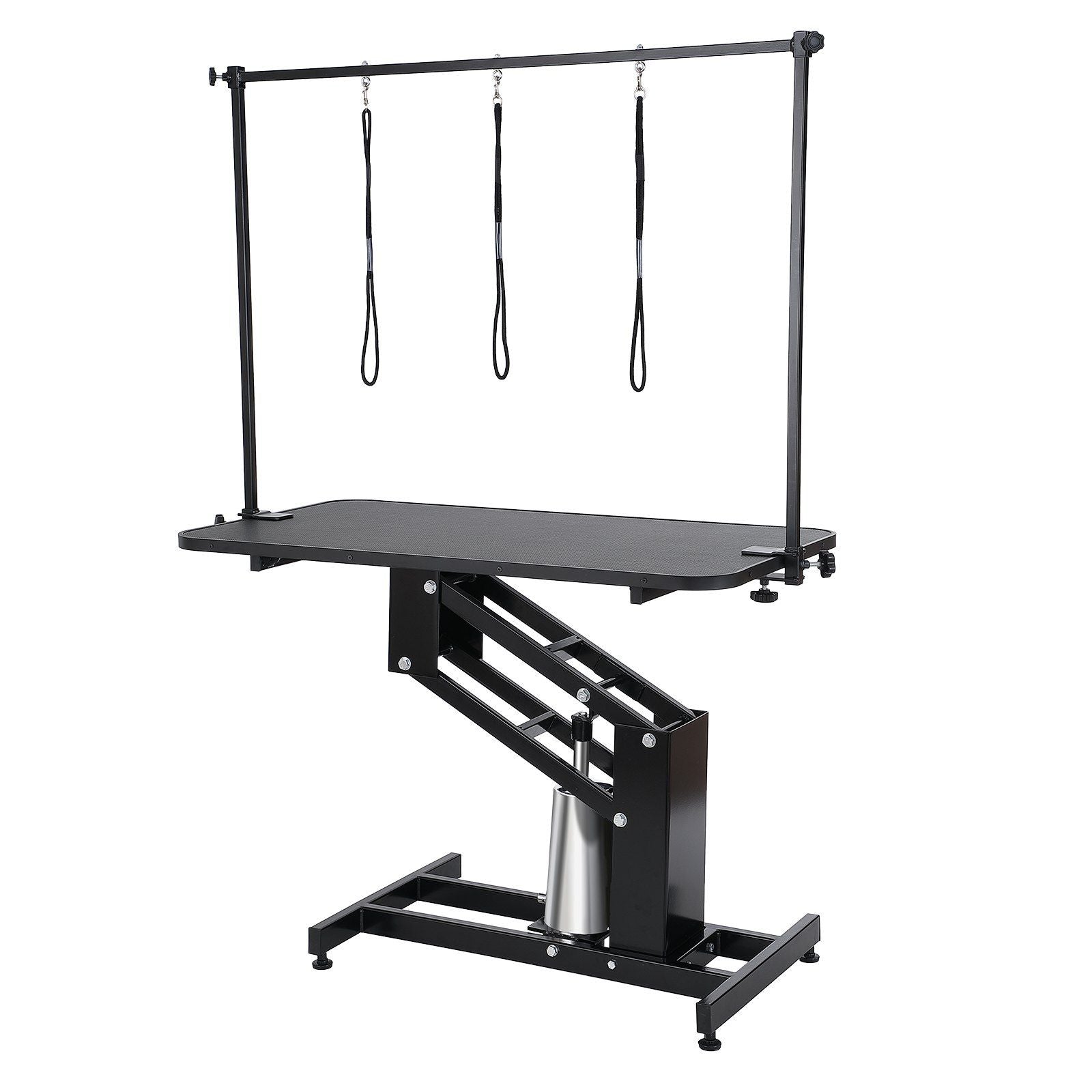 Grooming Table -  Dog - (43" Hydraulic) - (Heavy Duty) - (Double Arm) - (Anti-Slip Tabletop)