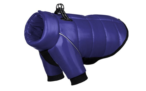4-Legged Fitted Waterproof Jacket - Dog - (S-2XL) -(3 Style Options) (7 Color Options)