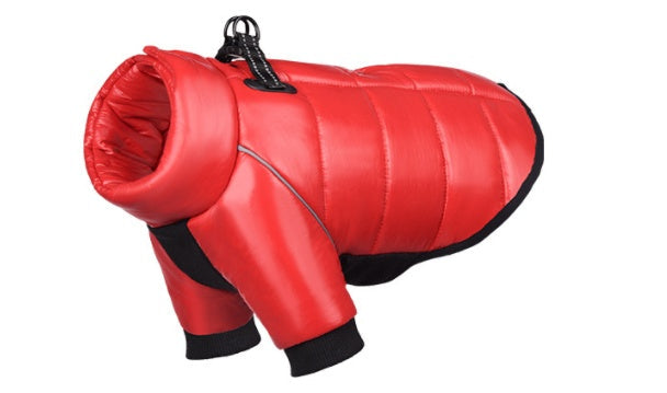 4-Legged Fitted Waterproof Jacket - Dog - (S-2XL) -(3 Style Options) (7 Color Options)