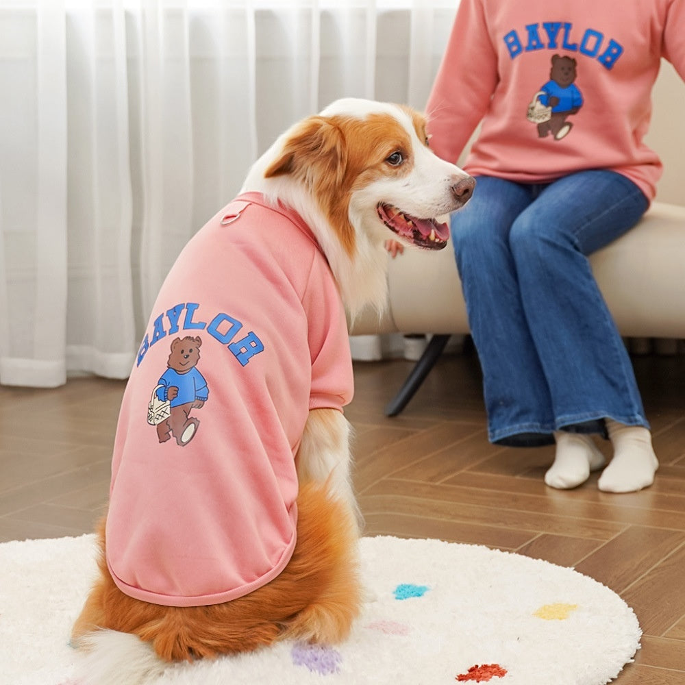 Baylor Bear Fleece-lined Sweatshirt - Dog and Adult - (8 Color Options) - (XS-7XL)