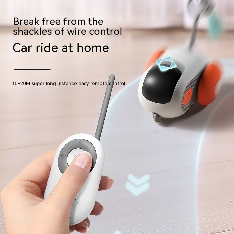 Interactive Car Toy - Cat - (Remote Control) - (Orange, Blue) - (7 Options) - (While Supplies Last)