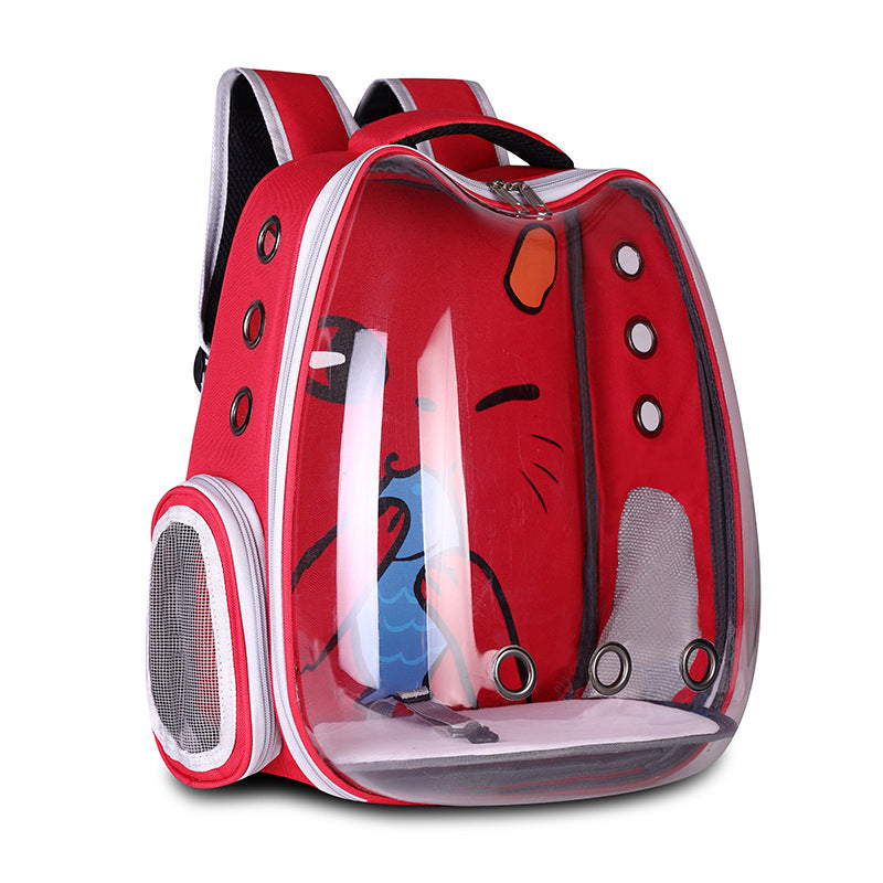 Pet Carrier Backpack  - Cat - (Breathable) - (7 Color Options)