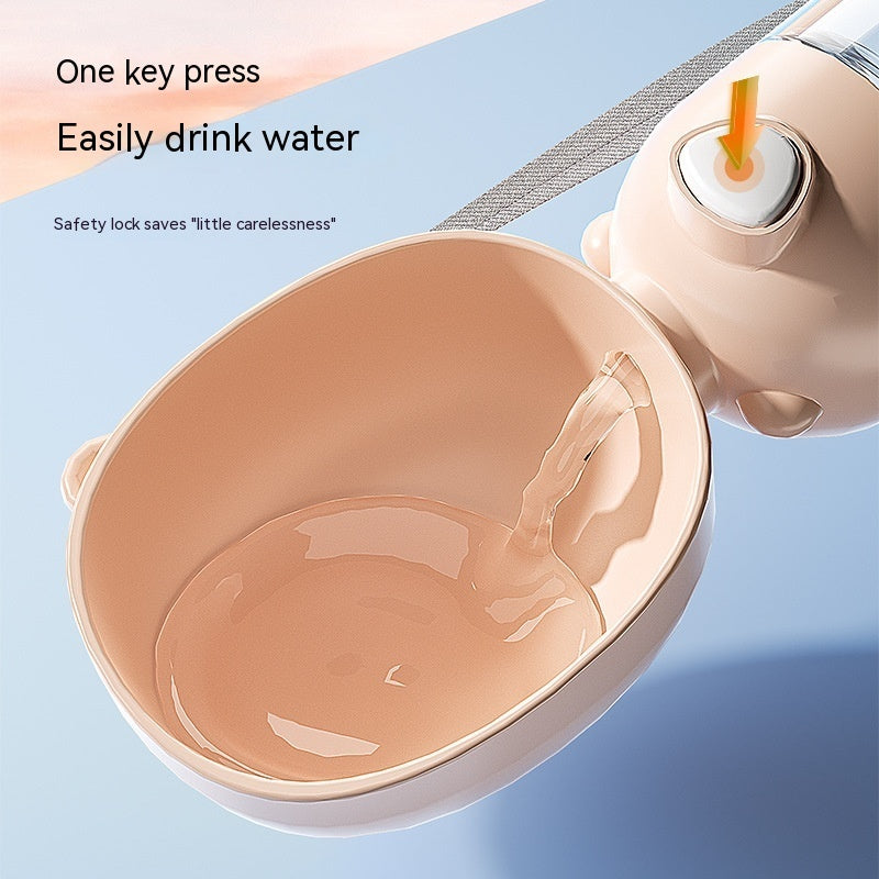 Portable Food Water Dispenser Bottle - Dog - (3 Styles) - (3 Color Options)