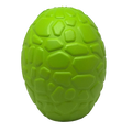 Dinosaur Egg Chew Toy & Treat Dispenser - Dog -  (Green) - (Eco-Friendly) - (SodaPup)