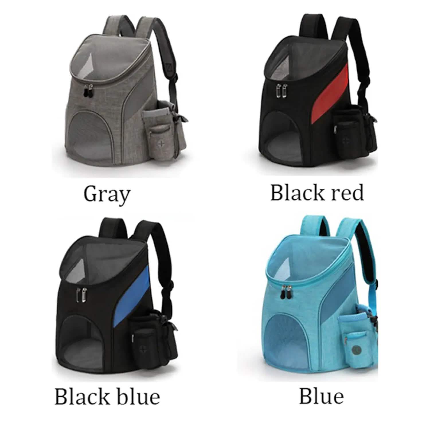 Airline Approved Pet Carrier Travel Backpack - Dog Cat - (4 Color Options) - (S,L)