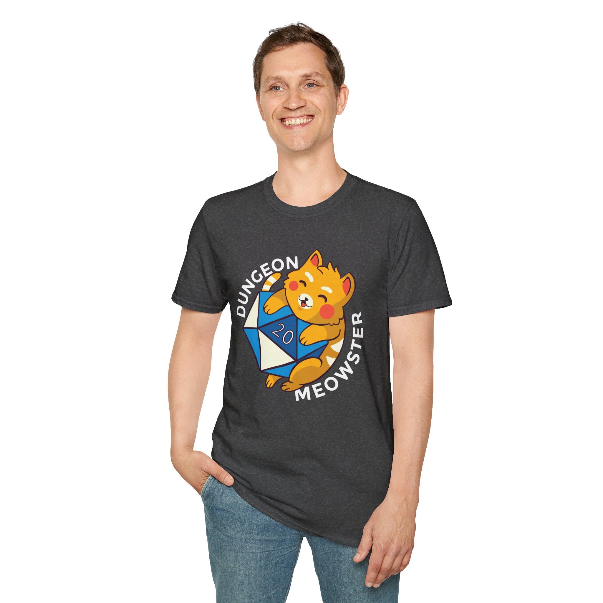 "Dungeon Meowster" T-Shirt - Unisex - (5 Color Options) (S-5XL) - (While Supplies Last)