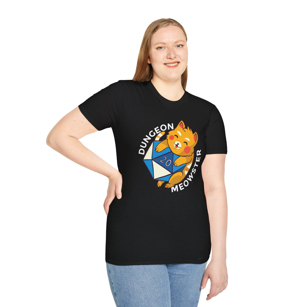 "Dungeon Meowster" T-Shirt - Unisex - (5 Color Options) (S-5XL) - (While Supplies Last)
