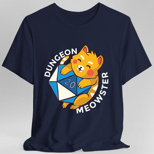 "Dungeon Meowster" T-Shirt - Unisex - (5 Color Options) (S-5XL) - (While Supplies Last)