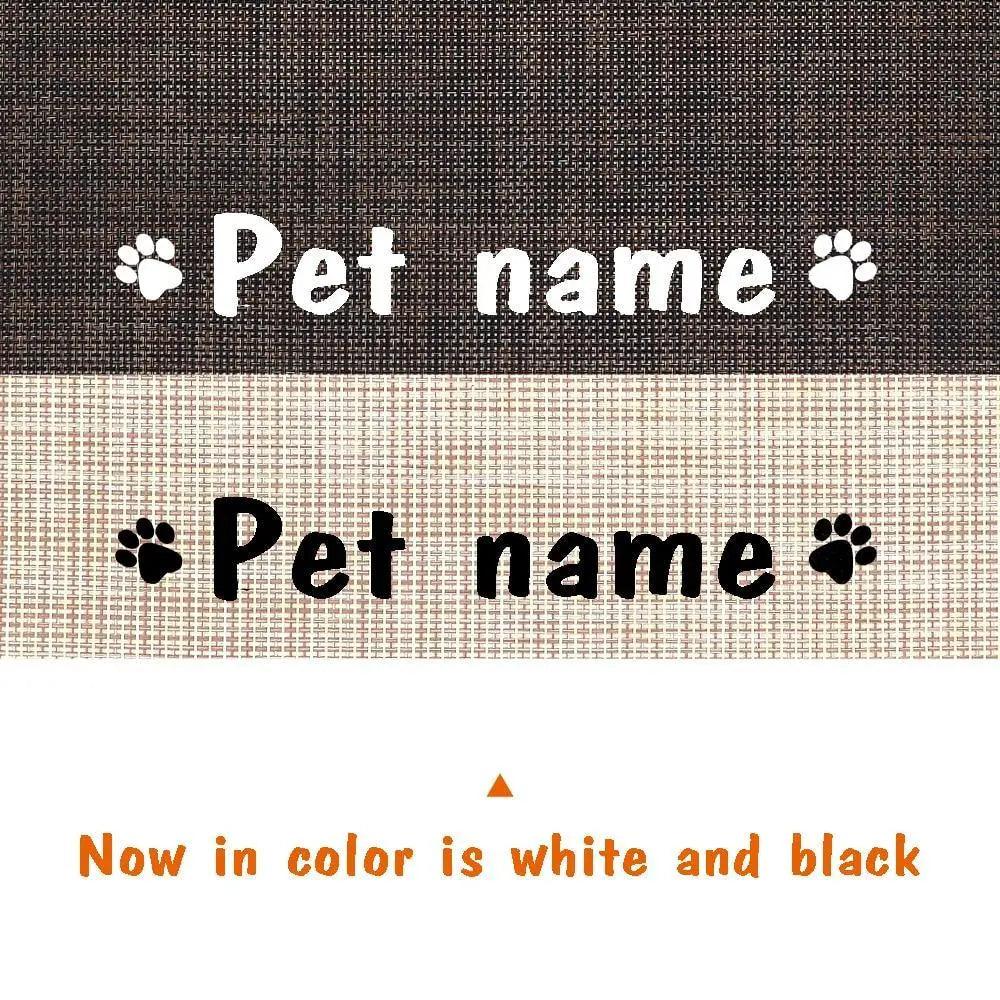 Personalized Silicone Feeding Mat - Dog Cat  - (M) - (4 Color Options) -(While Supplies Last)