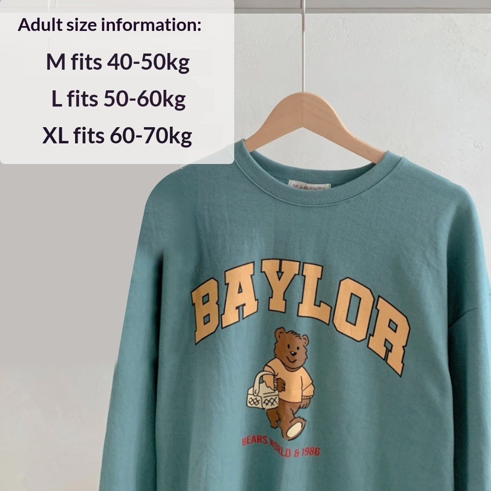 Baylor Bear Fleece-lined Sweatshirt - Dog and Adult - (8 Color Options) - (XS-7XL)
