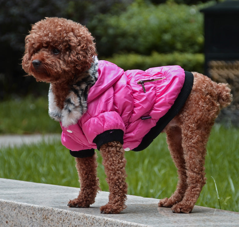 Padded Cotton Clothes with Zipper - Dog Cat - (XS-XXL) - (9 Color/Style Options)
