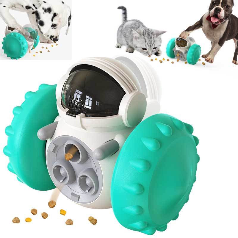 Slow Treat Dispenser - Dog Cat - (4 Color Options) - (Sets are an Options)