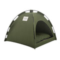 Pet Tent with Cooling Mat - Dog Cat - (Military Green, Turquoise Grey) - (S-L) - (While Supplies Last)