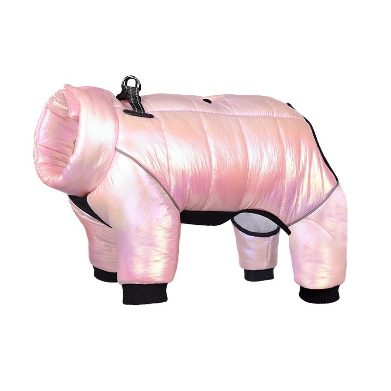 4-Legged Fitted Waterproof Jacket - Dog - (S-2XL) -(3 Style Options) (7 Color Options)