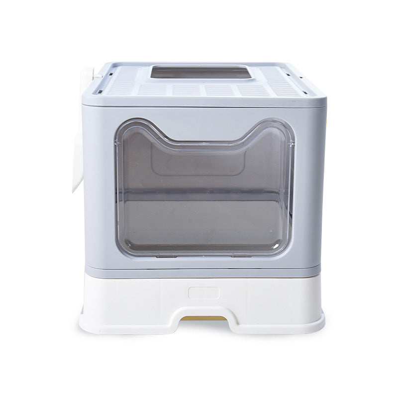 Fully Enclosed Odor-proof Litter Basin - Cat - (3 Color Options)