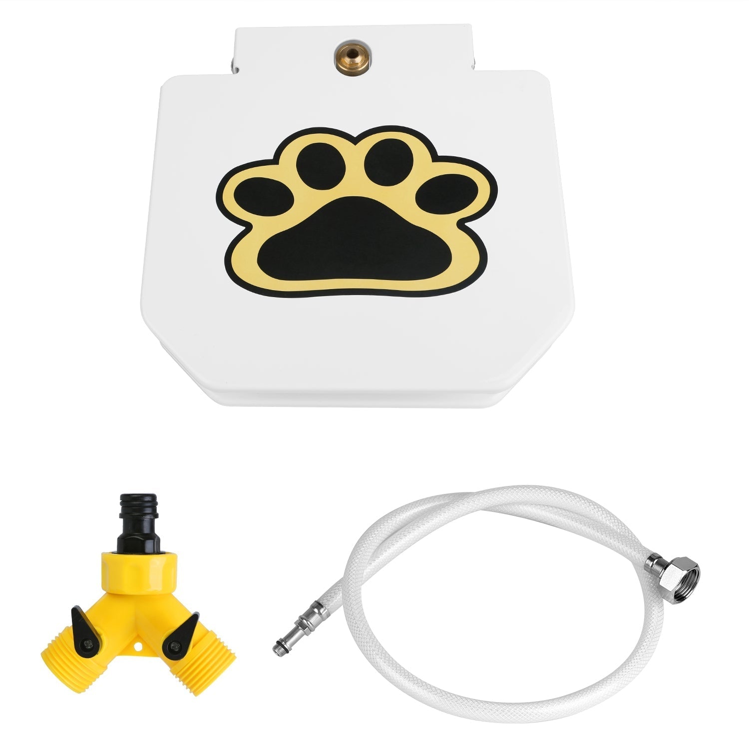 Fresh Water Fountain Sprinkler w/ Interactive Paw Pedal and Valve - Dog - (While Supplies Last)