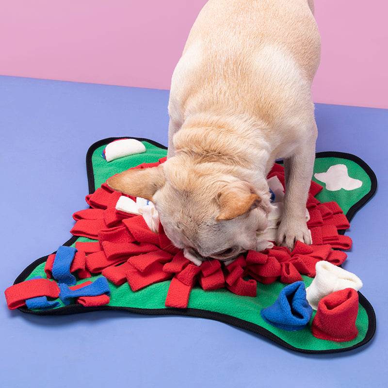 Snuffle Mat For Cat Dog, Interactive Feed Game