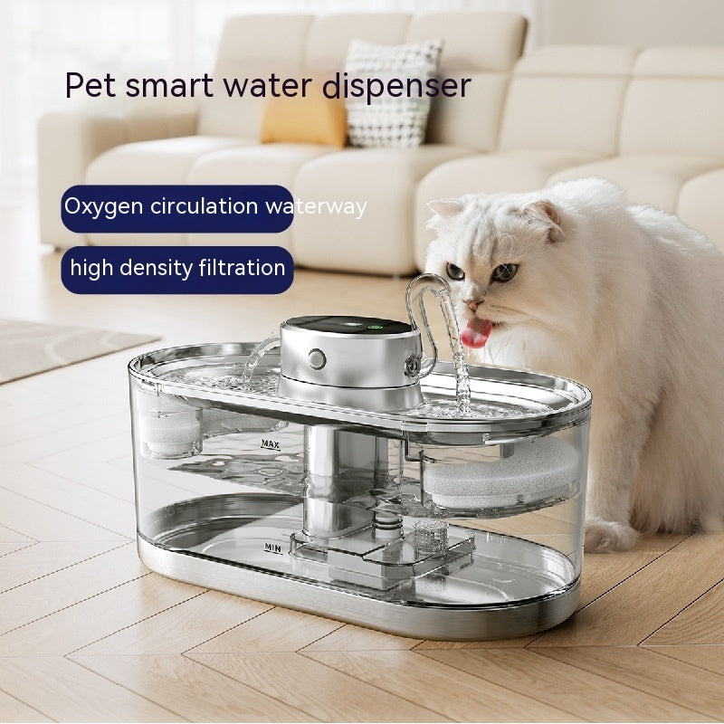 Pet Wireless Loop Rechargeable Smart Water Dispenser