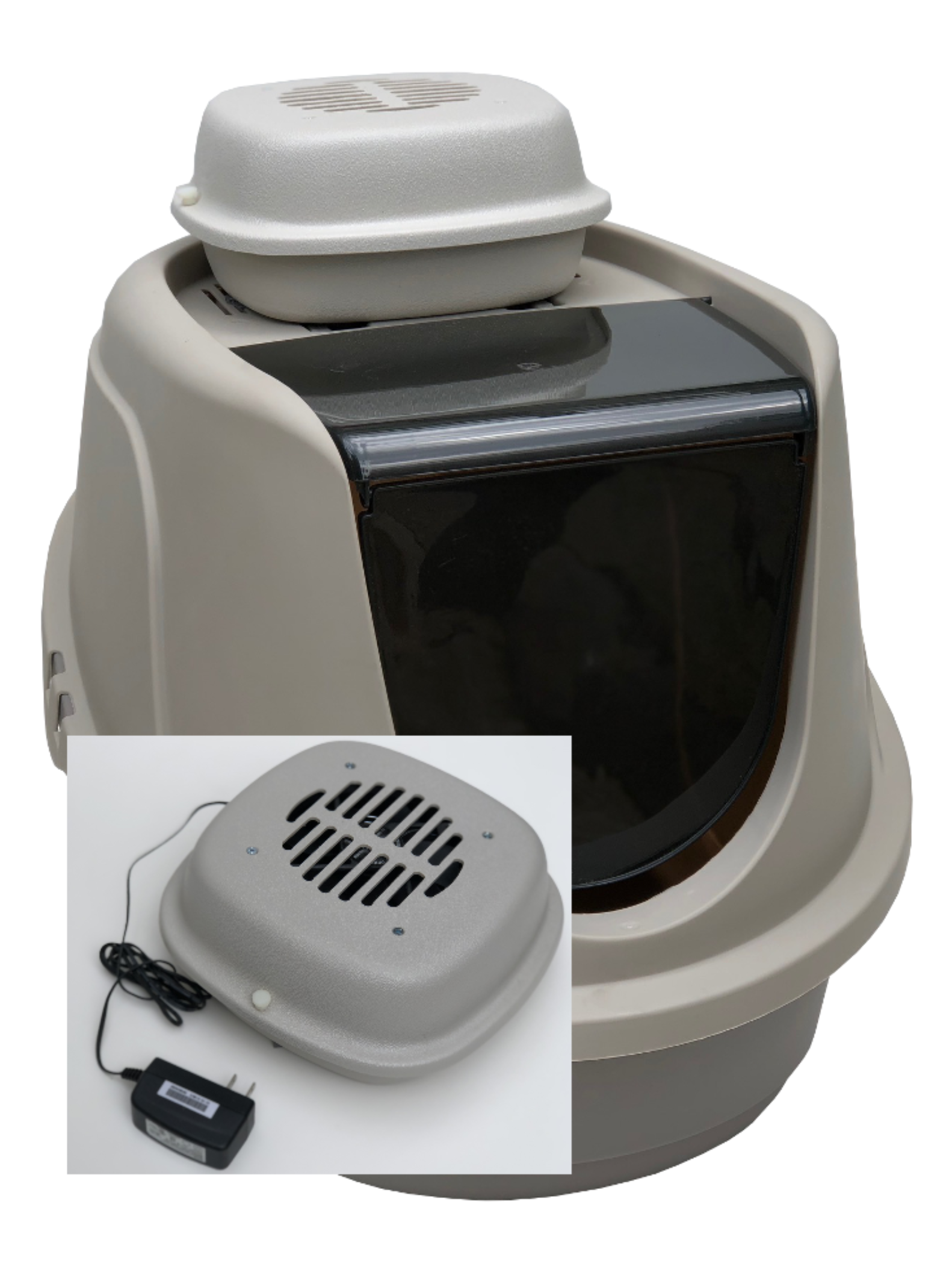 Quiet Fan Litter Box Air Filter - Cat - (Purrified Air...) - Multiple Units Available  - (While Supplies Last)