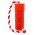 K9 Firecracker Floating Training Dummy Toy - Large Dog - (Reward Chew Toy) - (Rubber) - (Red) - (USA)