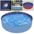 Foldable Pet Swimming Pool Pvc Dog Bathing Tub 63 Inch