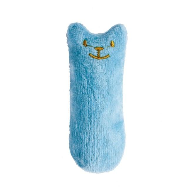 Interactive Teeth Grinding Catnip Plush Toys - Cat  - (6 Color Options) - (While Supplies Last)