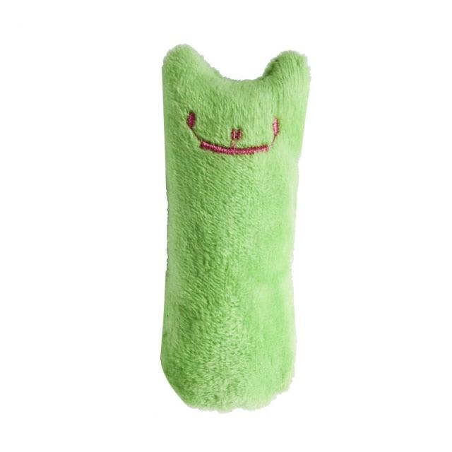 Interactive Teeth Grinding Catnip Plush Toys - Cat  - (6 Color Options) - (While Supplies Last)