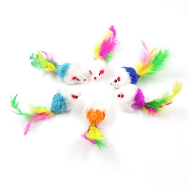 Interactive Teeth Grinding Catnip Plush Toys - Cat  - (6 Color Options) - (While Supplies Last)