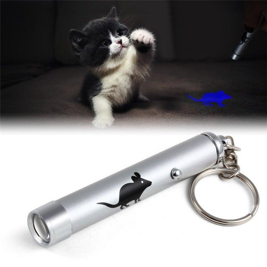 Funny Pet LED Laser Toy Pen - Cat - (Rechargable) - (Hours of Interactive Enjoyment and Fun)