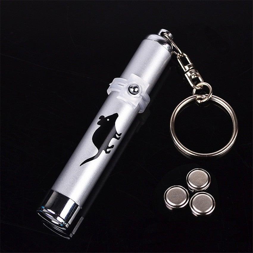 Funny Pet LED Laser Toy Pen - Cat - (Rechargable) - (Hours of Interactive Enjoyment and Fun)