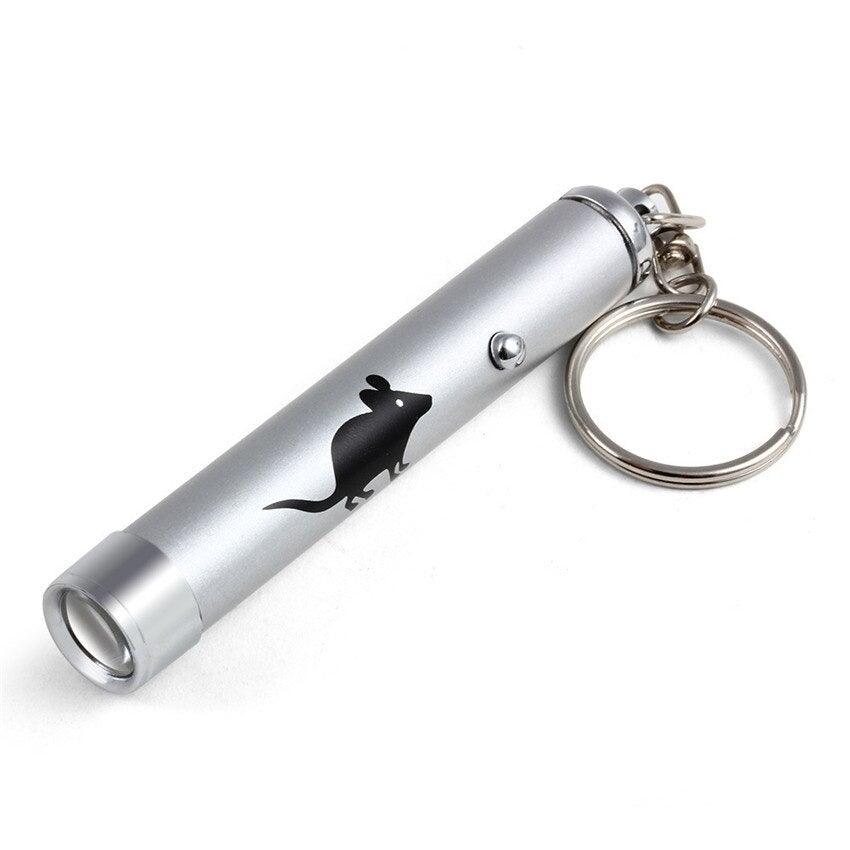 Funny Pet LED Laser Toy Pen - Cat - (Rechargable) - (Hours of Interactive Enjoyment and Fun)