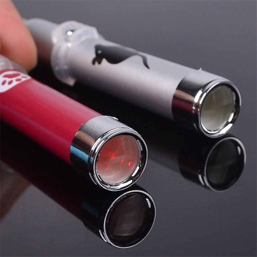 Funny Pet LED Laser Toy Pen - Cat - (Rechargable) - (Hours of Interactive Enjoyment and Fun)