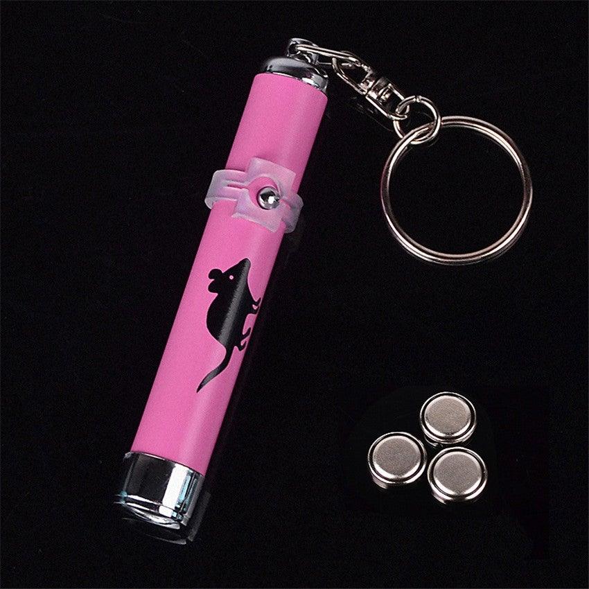 Funny Pet LED Laser Toy Pen - Cat - (Rechargable) - (Hours of Interactive Enjoyment and Fun)