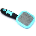 Grooming Slicker Brush - Dog Cat - (All Coat Types ) - (Blue, Pink) - (S,L) - (Glendan)