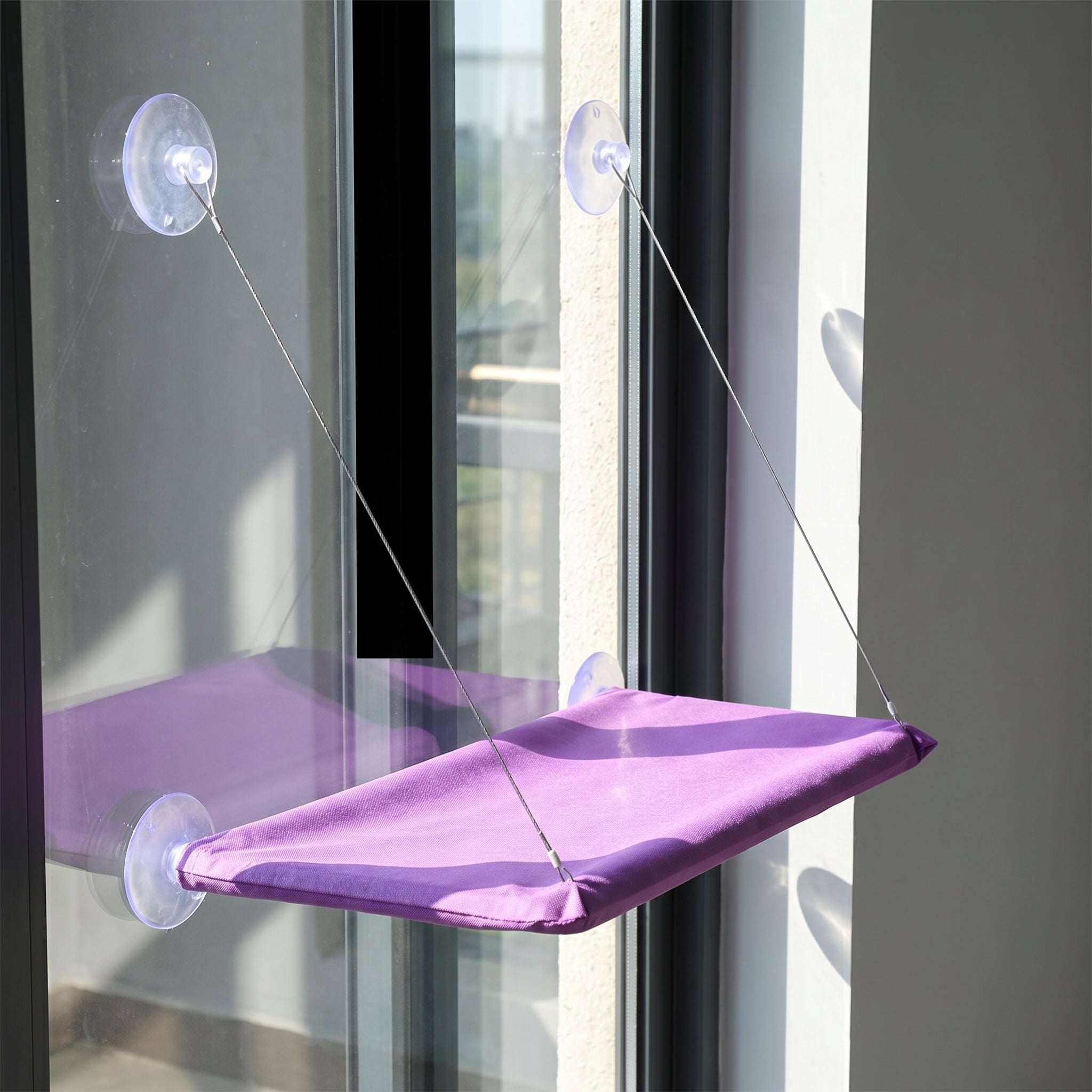 Elevated Window Hammock Bed - Cat