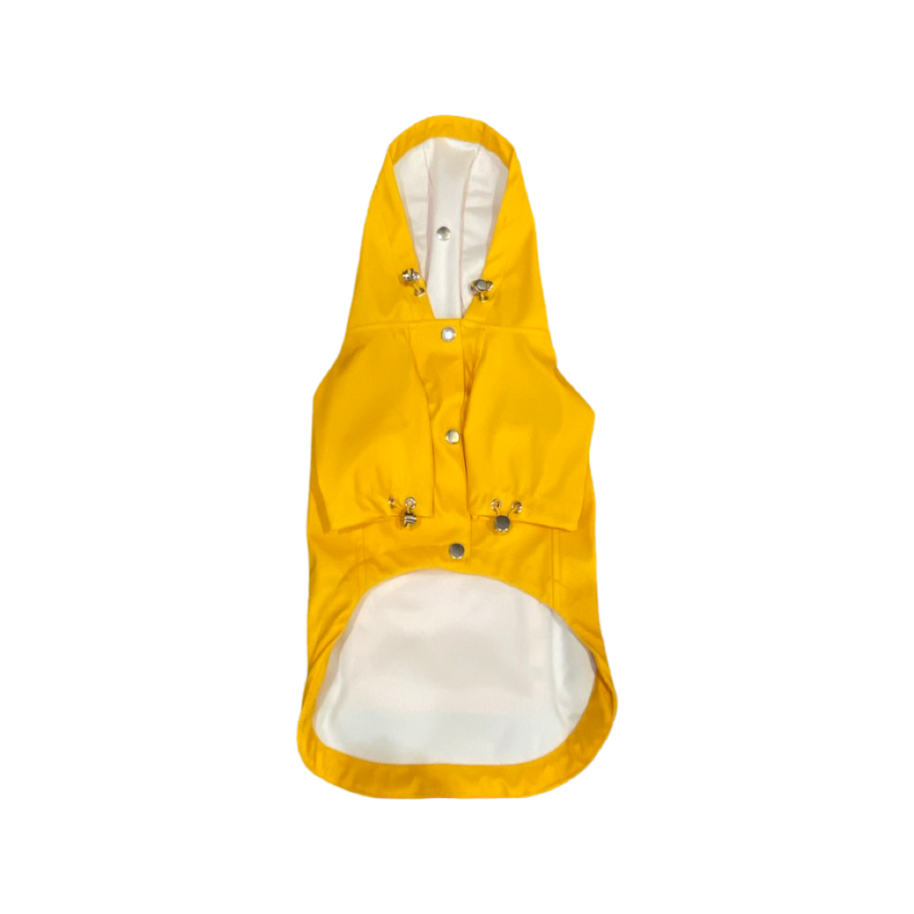 Echo Water Repellant Raincoat - Dog Cat - (XS-XL) -(Yellow) - (While Supplies Last)