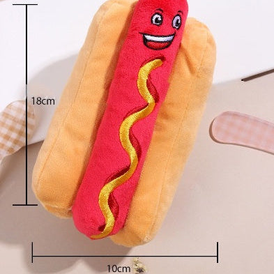 Hot Dog Toy for Dogs