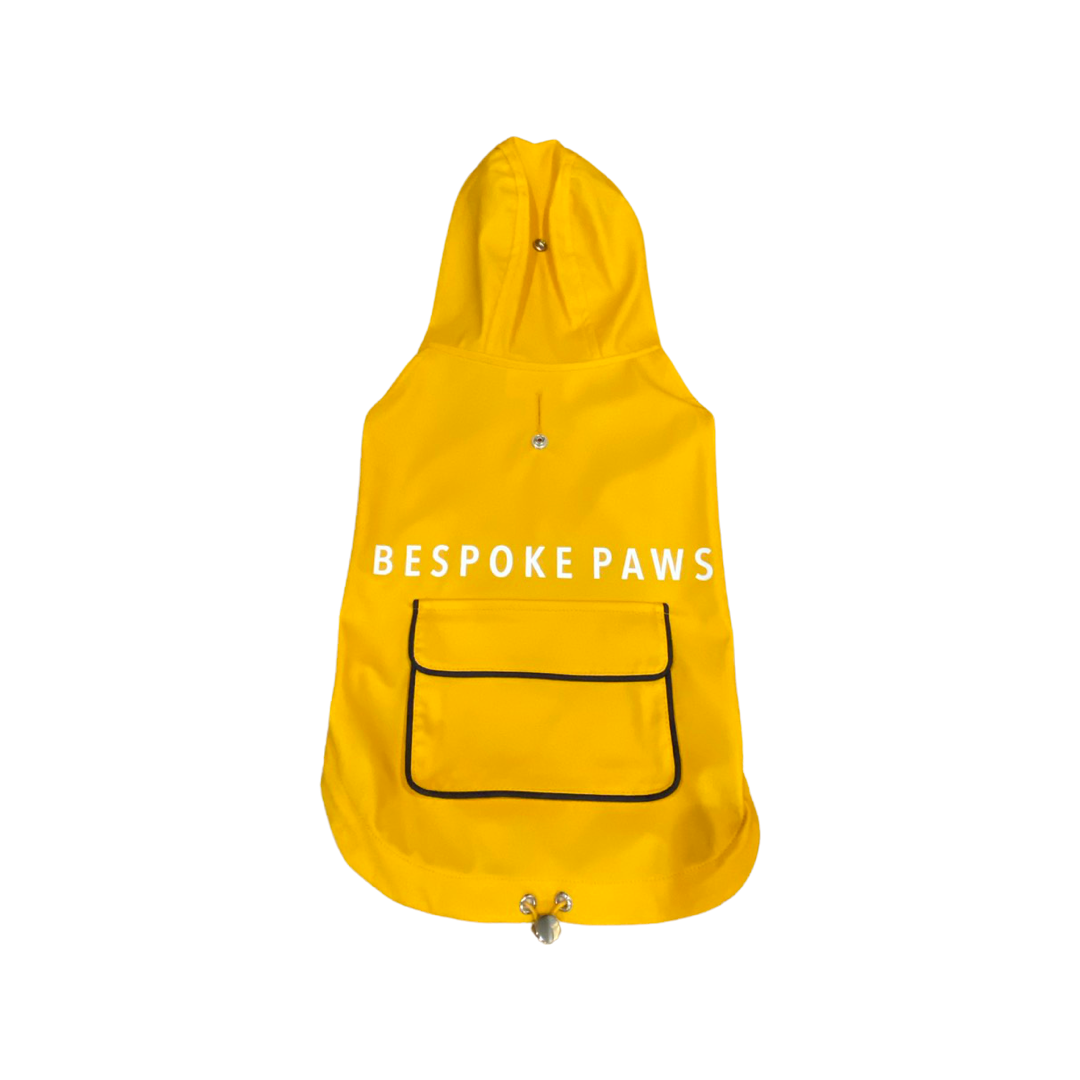 Echo Water Repellant Raincoat - Dog Cat - (XS-XL) -(Yellow) - (While Supplies Last)