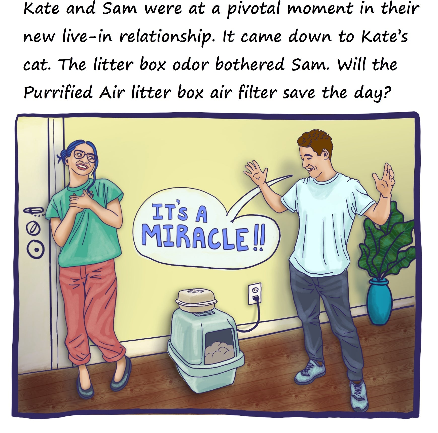 Quiet Fan Litter Box Air Filter - Cat - (Purrified Air...) - Multiple Units Available  - (While Supplies Last)