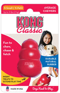 The Kong® Classic Toy - Dog    - (KONG)  - (Durable Rubber) - (Red) - (XX-King)