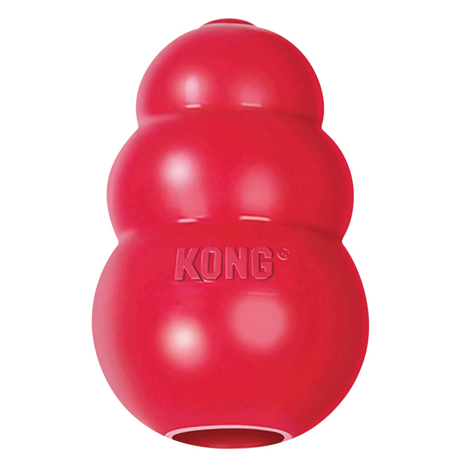 The Kong® Classic Toy - Dog    - (KONG)  - (Durable Rubber) - (Red) - (XX-King)